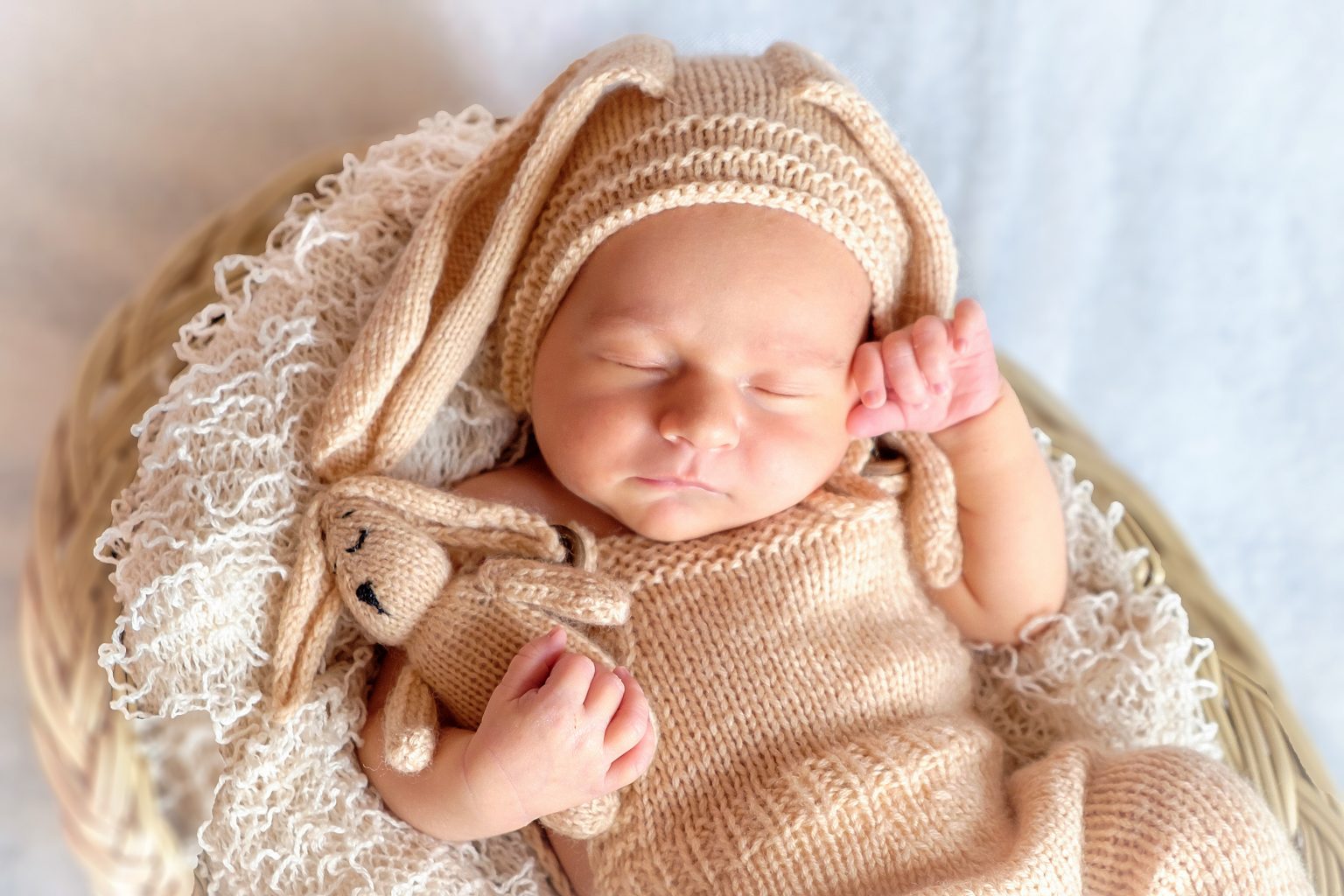 newborn baby teddy